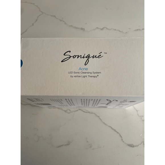 reVive Light Therapy® Soniqué Acne LED Sonic Cleansing System Kit Device Heads - Picture 3 of 12